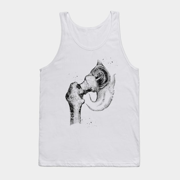 Hip joint Tank Top by erzebeth